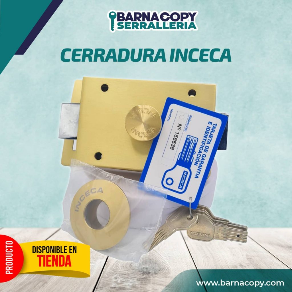 cerradura inceca soporte tecnico barcelona
